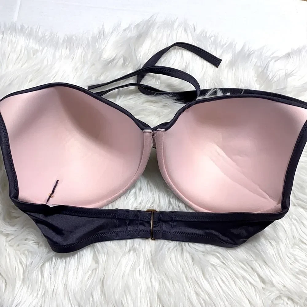 💥NWOT Shade & Shore Dream Halter Bikini Top Sz 38DD